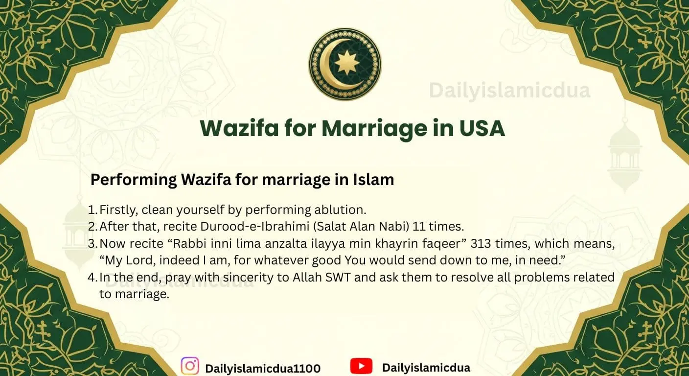 Wazifa For Marriage