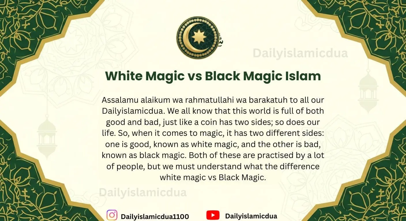 white magic vs Black Magic
